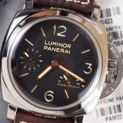 panerai watch second hand|panerai price list 2020.